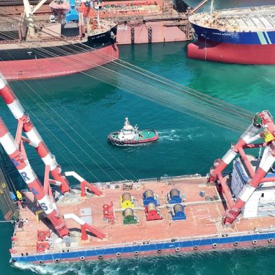 Floating Crane Barge Anadolu